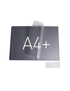 OP-OHCPOUCH21730010BIA,Coperta lucioasa Art Duplex cu folie laminare interior A4 ( landscape ) OPUS&160 20 buc/set-Alb 2