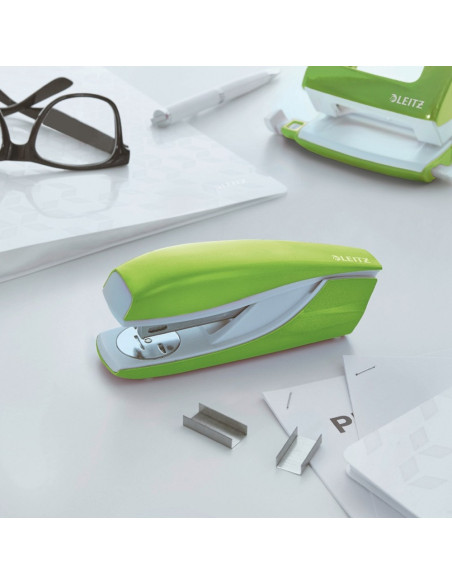 L-55021054,Capsator metalic LEITZ WOW 5502 NeXXt Series, 30 coli, 200 capse P3 incluse, verde