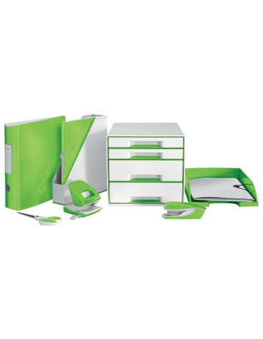 L-55021054,Capsator metalic LEITZ WOW 5502 NeXXt Series, 30 coli, 200 capse P3 incluse, verde