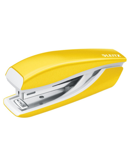 L-55281016,Capsator metalic LEITZ WOW 5528 MINI NeXXt Series, 10 coli, 1000 capse P2 incluse, galben