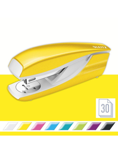 L-55281016,Capsator metalic LEITZ WOW 5528 MINI NeXXt Series, 10 coli, 1000 capse P2 incluse, galben