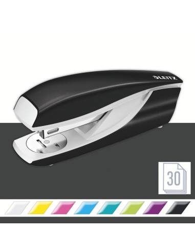 L-55281095,Capsator metalic LEITZ WOW 5528 MINI NeXXt Series, 10 coli, 1000 capse P2 incluse, negru