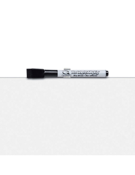 NB-1903802,Tabla NOBO patrata, plastic, 36x36 cm, magnetica, include marker si magneti, alb