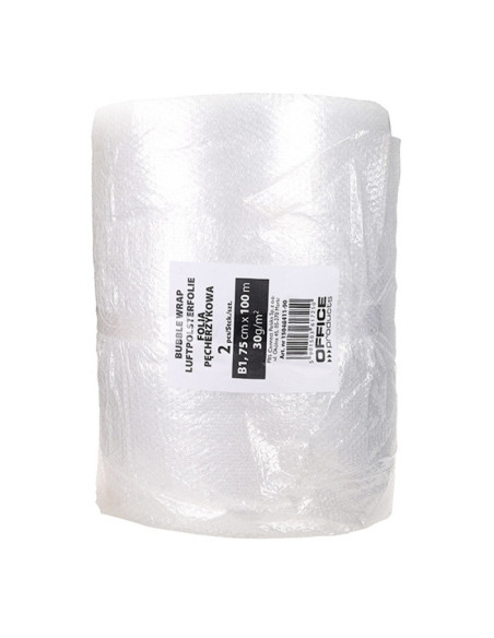 OF-15048411-90,Folie cu bule, 75cm x 100m, 30gr/mp, Office Products