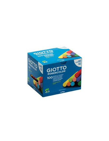 GT-000539000,Creta colorata, cilindrica, 100 buc/cutie, GIOTTO