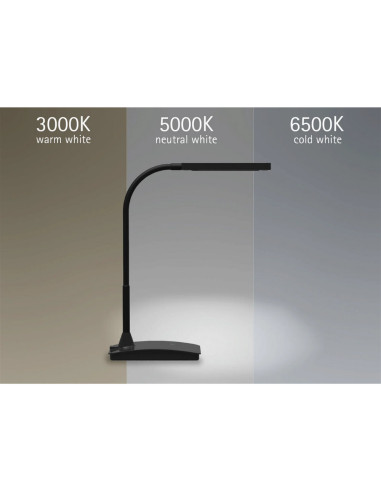 MA-82017-90,Lampa de birou, cu LED, MAUL Pearly Colour Vario - neagra