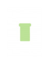 DJ-2554825000,DJOIS T-cards, din hartie, 100buc/set, format 2 - (85 x 48mm, top 60mm) - verde
