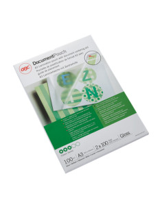 GBC-3740307,Folie laminare GBC, la cald, A3, 100 microni, 100 buc/set 2