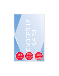 GBC-3743157,Folie laminare GBC, la cald, tip card, 60x90mm, 125 microni, 100 buc/set 2