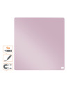 NB-1915623,Tabla NOBO patrata, plastic, 36x36 cm, magnetica, include marker si magneti, lila