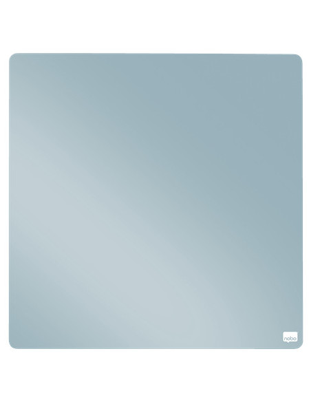 NB-1915624,Tabla NOBO patrata, plastic, 36x36 cm, magnetica, include marker si magneti, bleu