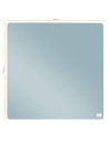 NB-1915624,Tabla NOBO patrata, plastic, 36x36 cm, magnetica, include marker si magneti, bleu