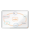 NB-1915155,Tabla NOBO Premium Plus, otel lacuit, 90x60 cm, magnetica, include marker si tavita, alb