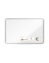 NB-1915155,Tabla NOBO Premium Plus, otel lacuit, 90x60 cm, magnetica, include marker si tavita, alb