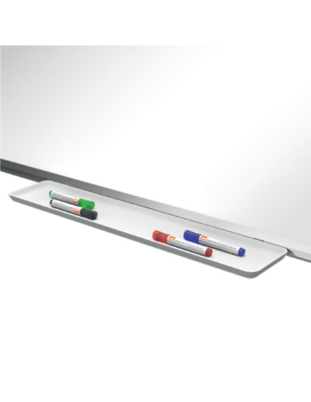 NB-1915155,Tabla NOBO Premium Plus, otel lacuit, 90x60 cm, magnetica, include marker si tavita, alb