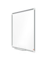 NB-1915155,Tabla NOBO Premium Plus, otel lacuit, 90x60 cm, magnetica, include marker si tavita, alb