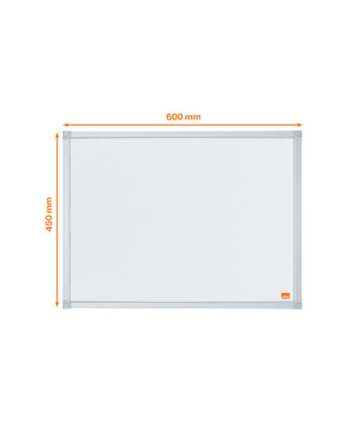 NB-1915672,Tabla NOBO Essentials, otel lacuit, 60x45 cm, magnetica, include tavita, alb