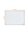 NB-1915672,Tabla NOBO Essentials, otel lacuit, 60x45 cm, magnetica, include tavita, alb