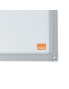 NB-1915705,Tabla NOBO Essentials, otel lacuit, 240x120 cm, magnetica, include tavita, alb