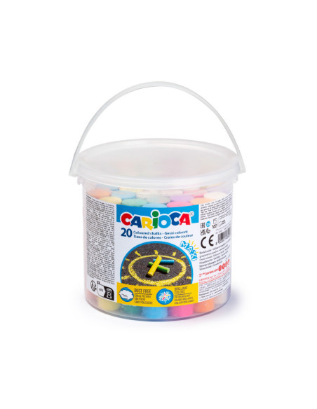 CA-43552,Creta colorata maxi Carioca Jumbo 20 buc/set