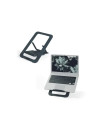 L-63460089,Suport ergonomic LEITZ Ergo Slim, pentru laptop, ajustabil, aluminiu, reciclabil, gri-carbune