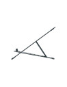 L-63460089,Suport ergonomic LEITZ Ergo Slim, pentru laptop, ajustabil, aluminiu, reciclabil, gri-carbune