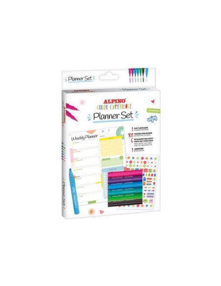 MS-AR001140,Set planificare activitati Alpino Color Experience + accesorii