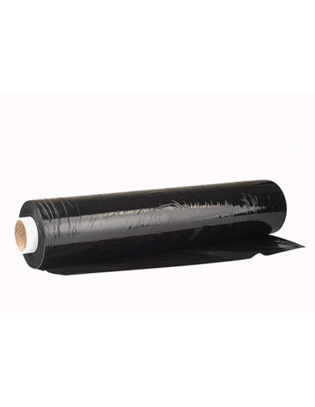 OF-15042511-05,Folie stretch neagra, uz manual, 50cm latime, 23microni, 2.5kg net, Office Products