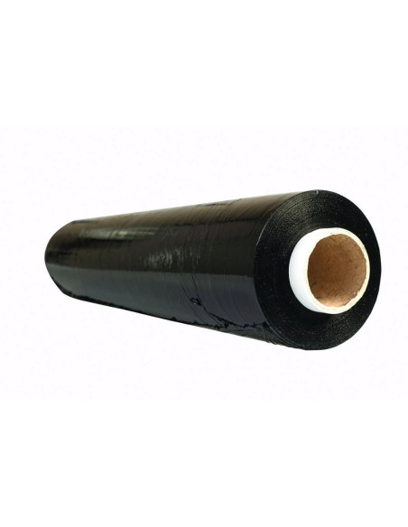 OF-15043011-05,Folie stretch neagra, uz manual, 50cm latime, 23microni, 3kg net, Office Products