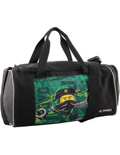 LEGO-LG-20026-1908,Geanta echipament sportiv, cu buzunar pentru incaltaminte, LEGO Core Line - design NinjaGo Energy