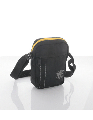CAT-84068-12,Borseta de umar CATERPILLAR Mochilas rPET Peoria, material 600D poliester - negru/galben