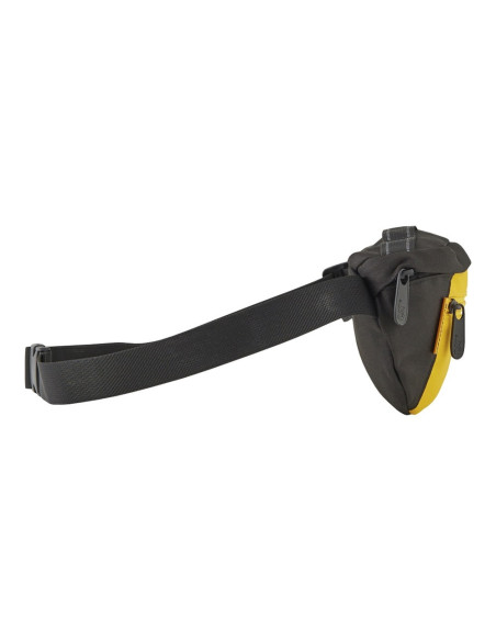 CAT-84310-12,Borseta CATERPILLAR V Power, material 600D polyester, buzunar cu fermoar - negru/galben