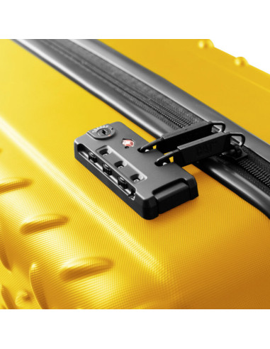 CAT-83685-217,Troller CATERPILLAR Industrial Plate, 44 x 27 x 65 cm (Lxlxh), 59L, ABS - galben