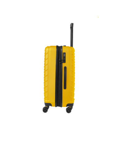 CAT-83686-217,Troller CATERPILLAR Industrial Plate, 51 x 31 x 74.5 cm (Lxlxh), 92L, ABS - galben