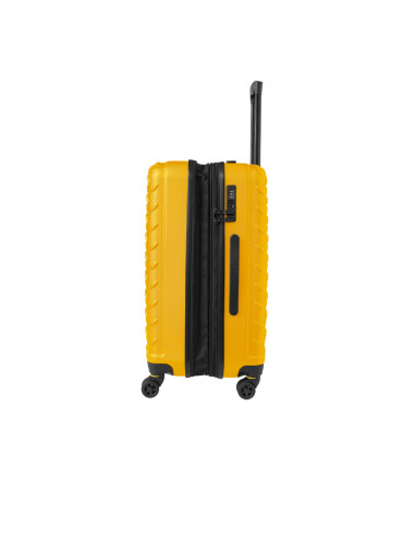 CAT-83686-217,Troller CATERPILLAR Industrial Plate, 51 x 31 x 74.5 cm (Lxlxh), 92L, ABS - galben