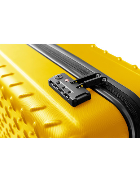 CAT-83686-217,Troller CATERPILLAR Industrial Plate, 51 x 31 x 74.5 cm (Lxlxh), 92L, ABS - galben
