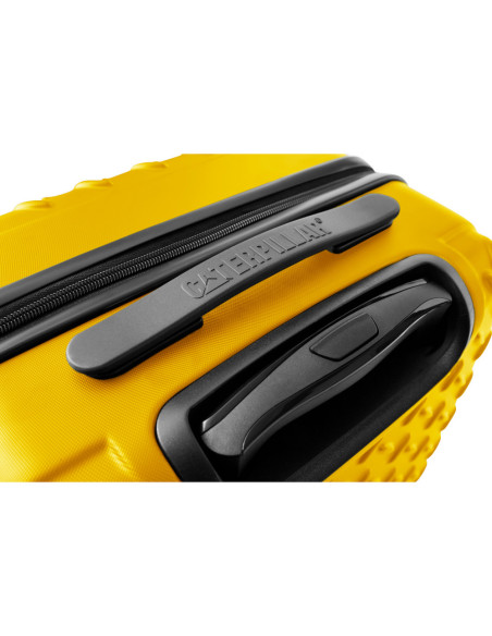 CAT-83686-217,Troller CATERPILLAR Industrial Plate, 51 x 31 x 74.5 cm (Lxlxh), 92L, ABS - galben