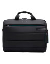 BL-BBC-3335P,Geanta BESTLIFE CPlus, 33x41x9cm, compartiment tableta si laptop 15.6 inch, negru/gri petrol