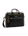 BL-BBC-3516GE,Geanta BESTLIFE Alya, 29x39x6cm, compartiment laptop si tableta 14.1 inch, maro/negru