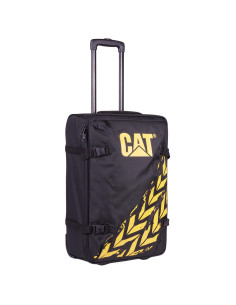 CAT-84593-588,Set 3 trollere CATERPILLAR Soft Luggage, 42L, 57L, 62L, Polyester - negru cu galben 2