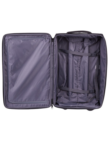 CAT-84593-588,Set 3 trollere CATERPILLAR Soft Luggage, 42L, 57L, 62L, Polyester - negru cu galben