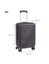 CAT-84683-01,Set 3 trollere CATERPILLAR Rockford, 35L, 59L, 92L, ABS - negru
