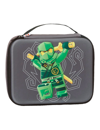 LEGO-LG-20284-2408,Cutie de pranz LEGO - design NinjaGo, Green
