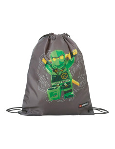LEGO-LG-20286-2408,Sac sport LEGO - design NinjaGo, Green 2