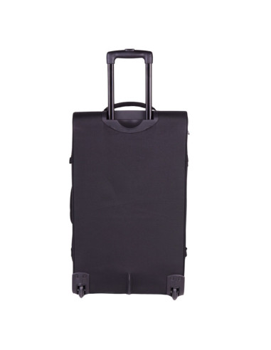 CAT-84595-588,Troller CATERPILLAR Soft Luggage, 37 x 20 x 65 cm (Lxlxh), 57L, Polyester - negru cu imprimeu galben