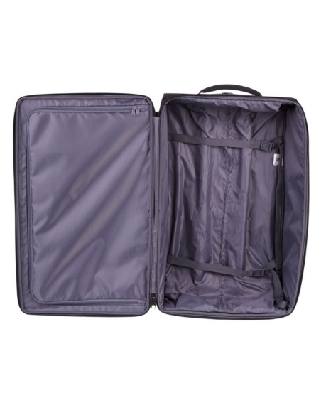CAT-84595-588,Troller CATERPILLAR Soft Luggage, 37 x 20 x 65 cm (Lxlxh), 57L, Polyester - negru cu imprimeu galben
