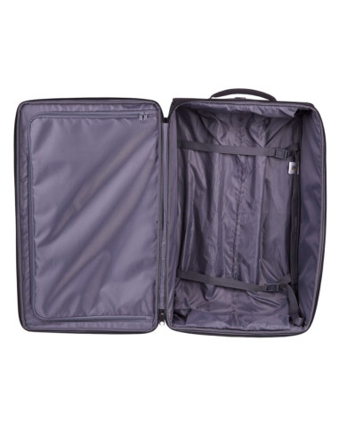 CAT-84594-588,Troller cabina avion, CATERPILLAR Soft Luggage, 34 x 22 x 62 cm (Lxlxh), 42L, Polyester - negru cu g