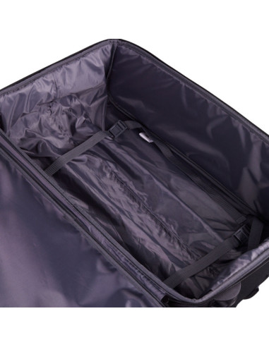 CAT-84594-588,Troller cabina avion, CATERPILLAR Soft Luggage, 34 x 22 x 62 cm (Lxlxh), 42L, Polyester - negru cu g