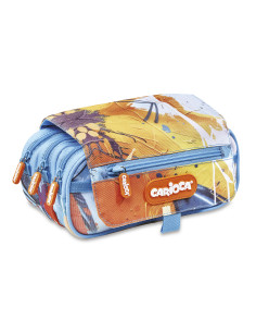 CA-220552,Penar Carioca Spray cu 3 fermoare, neechipat, albastru