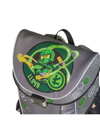 LEGO-LG-20301-2501,Geanta de scoala LEGO - design NinjaGo, Elemental Master of Energy